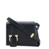 Ferragamo Black Leather Flap Shoulder Bag – Calf Leather – Women